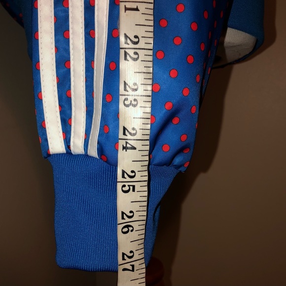 Adidas X Pharrell Williams RARE Blue/Red Polkadot Jacket,Size-Medium(M) - Picture 12 of 15